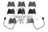 Bremsbelagsatz, Scheibenbremse Vorderachse TRUCKTEC AUTOMOTIVE 07.35.287