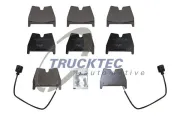 Bremsbelagsatz, Scheibenbremse Vorderachse TRUCKTEC AUTOMOTIVE 07.35.287