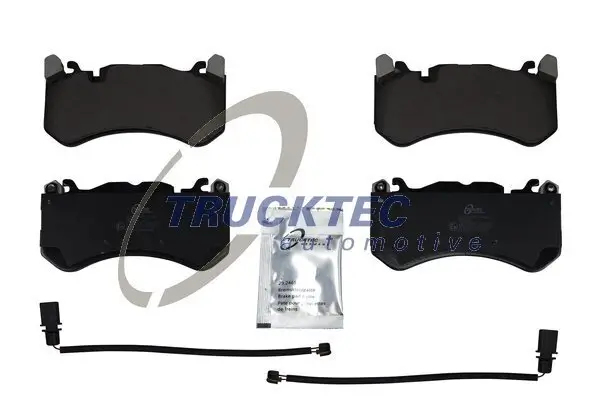 Bremsbelagsatz, Scheibenbremse Vorderachse TRUCKTEC AUTOMOTIVE 07.35.288