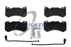 Bremsbelagsatz, Scheibenbremse Vorderachse TRUCKTEC AUTOMOTIVE 07.35.288