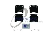 Bremsbelagsatz, Scheibenbremse Vorderachse TRUCKTEC AUTOMOTIVE 07.35.291