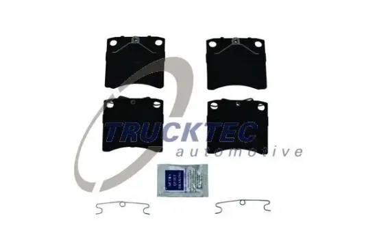Bremsbelagsatz, Scheibenbremse Vorderachse TRUCKTEC AUTOMOTIVE 07.35.291 Bild Bremsbelagsatz, Scheibenbremse Vorderachse TRUCKTEC AUTOMOTIVE 07.35.291