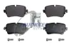 Bremsbelagsatz, Scheibenbremse Hinterachse TRUCKTEC AUTOMOTIVE 07.35.315