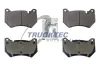Bremsbelagsatz, Scheibenbremse Vorderachse TRUCKTEC AUTOMOTIVE 07.35.326