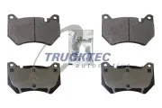 Bremsbelagsatz, Scheibenbremse Vorderachse TRUCKTEC AUTOMOTIVE 07.35.326