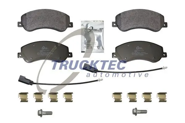 Bremsbelagsatz, Scheibenbremse Vorderachse TRUCKTEC AUTOMOTIVE 07.35.328