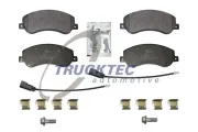 Bremsbelagsatz, Scheibenbremse Vorderachse TRUCKTEC AUTOMOTIVE 07.35.328