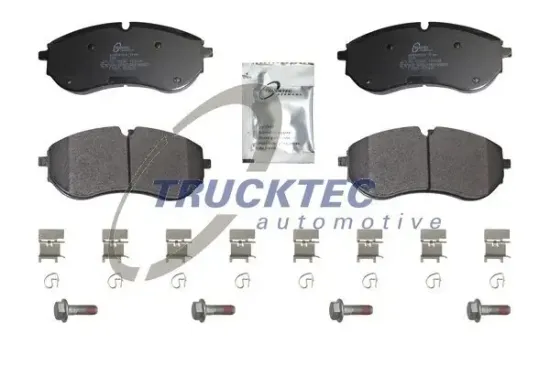 Bremsbelagsatz, Scheibenbremse Vorderachse TRUCKTEC AUTOMOTIVE 07.35.329 Bild Bremsbelagsatz, Scheibenbremse Vorderachse TRUCKTEC AUTOMOTIVE 07.35.329