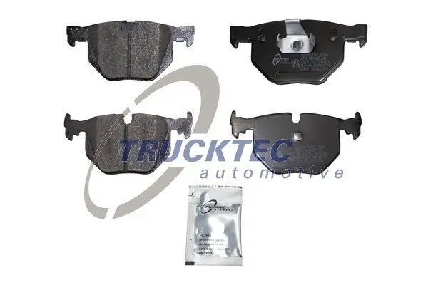 Bremsbelagsatz, Scheibenbremse Hinterachse TRUCKTEC AUTOMOTIVE 08.34.105