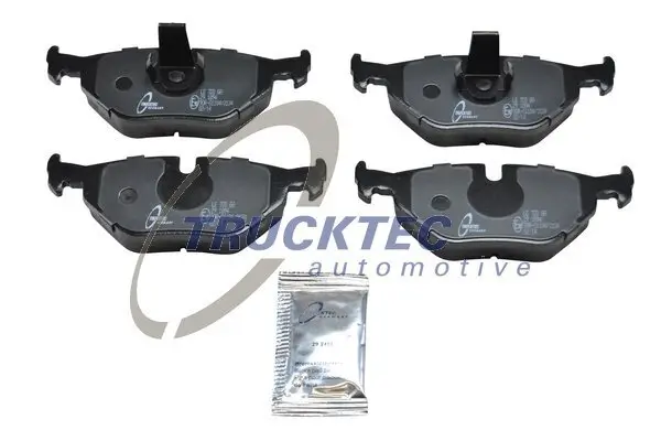 Bremsbelagsatz, Scheibenbremse Hinterachse TRUCKTEC AUTOMOTIVE 08.34.109