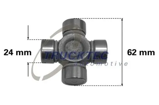 Gelenk, Gelenkwelle TRUCKTEC AUTOMOTIVE 08.34.111 Bild Gelenk, Gelenkwelle TRUCKTEC AUTOMOTIVE 08.34.111
