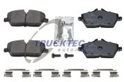 Bremsbelagsatz, Scheibenbremse Vorderachse TRUCKTEC AUTOMOTIVE 08.34.120