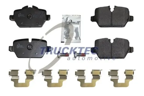 Bremsbelagsatz, Scheibenbremse Hinterachse TRUCKTEC AUTOMOTIVE 08.34.131 Bild Bremsbelagsatz, Scheibenbremse Hinterachse TRUCKTEC AUTOMOTIVE 08.34.131