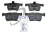 Bremsbelagsatz, Scheibenbremse Vorderachse TRUCKTEC AUTOMOTIVE 08.34.154