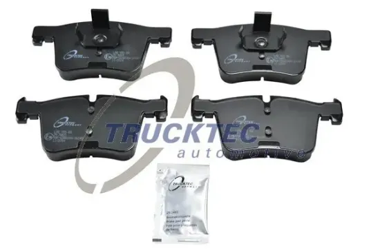 Bremsbelagsatz, Scheibenbremse Vorderachse TRUCKTEC AUTOMOTIVE 08.34.154 Bild Bremsbelagsatz, Scheibenbremse Vorderachse TRUCKTEC AUTOMOTIVE 08.34.154