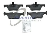 Bremsbelagsatz, Scheibenbremse Hinterachse TRUCKTEC AUTOMOTIVE 08.34.155