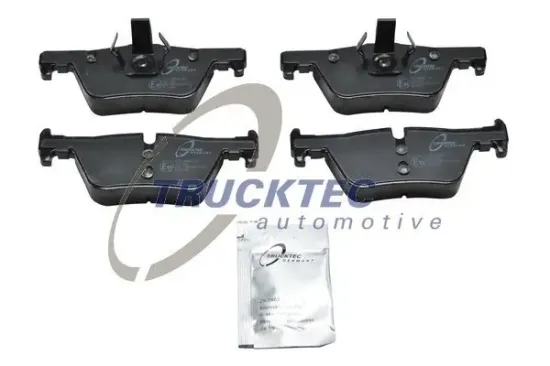 Bremsbelagsatz, Scheibenbremse Hinterachse TRUCKTEC AUTOMOTIVE 08.34.155 Bild Bremsbelagsatz, Scheibenbremse Hinterachse TRUCKTEC AUTOMOTIVE 08.34.155
