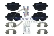 Bremsbelagsatz, Scheibenbremse Hinterachse TRUCKTEC AUTOMOTIVE 08.34.158