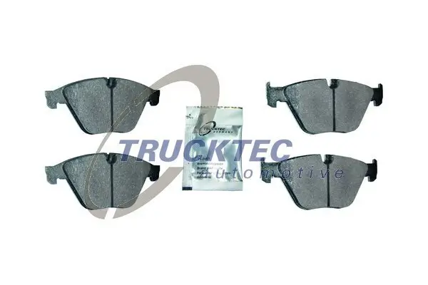 Bremsbelagsatz, Scheibenbremse Vorderachse TRUCKTEC AUTOMOTIVE 08.34.174