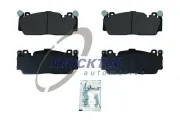 Bremsbelagsatz, Scheibenbremse Vorderachse TRUCKTEC AUTOMOTIVE 08.34.175