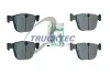 Bremsbelagsatz, Scheibenbremse Hinterachse TRUCKTEC AUTOMOTIVE 08.34.178