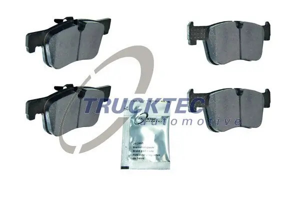 Bremsbelagsatz, Scheibenbremse Vorderachse TRUCKTEC AUTOMOTIVE 08.34.179