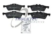 Bremsbelagsatz, Scheibenbremse Hinterachse TRUCKTEC AUTOMOTIVE 08.35.127