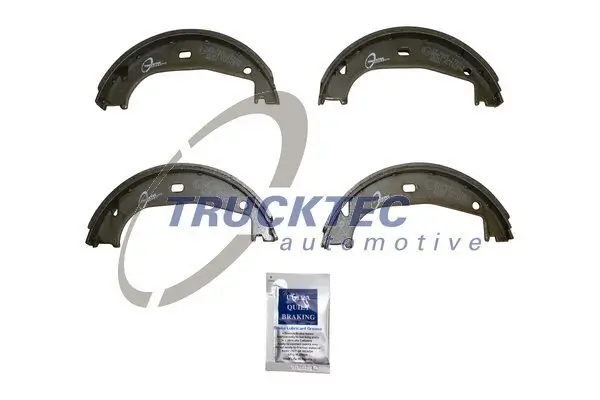 Bremsbackensatz, Feststellbremse Hinterachse TRUCKTEC AUTOMOTIVE 08.35.134