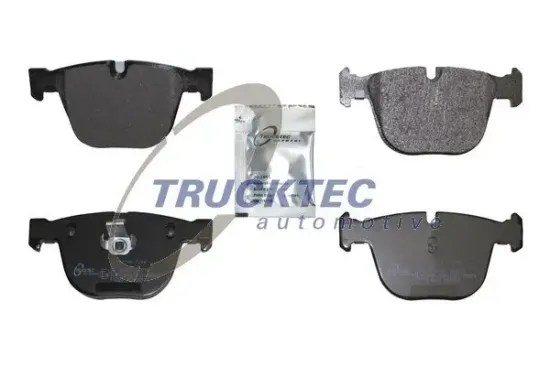 Bremsbelagsatz, Scheibenbremse Hinterachse TRUCKTEC AUTOMOTIVE 08.35.202 Bild Bremsbelagsatz, Scheibenbremse Hinterachse TRUCKTEC AUTOMOTIVE 08.35.202