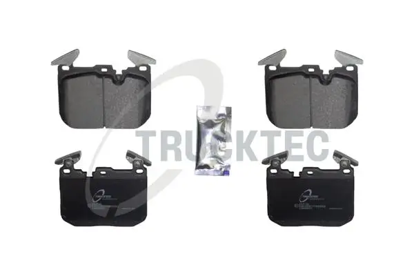 Bremsbelagsatz, Scheibenbremse Vorderachse TRUCKTEC AUTOMOTIVE 08.35.222