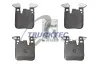 Bremsbelagsatz, Scheibenbremse Hinterachse TRUCKTEC AUTOMOTIVE 08.35.223
