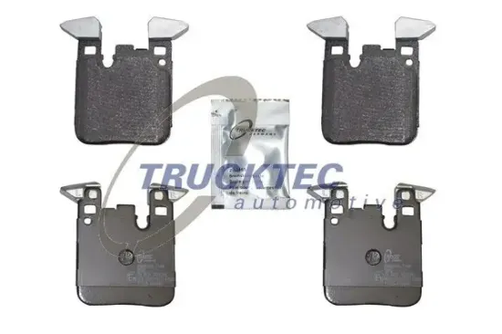 Bremsbelagsatz, Scheibenbremse Hinterachse TRUCKTEC AUTOMOTIVE 08.35.223 Bild Bremsbelagsatz, Scheibenbremse Hinterachse TRUCKTEC AUTOMOTIVE 08.35.223