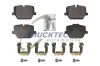 Bremsbelagsatz, Scheibenbremse Hinterachse TRUCKTEC AUTOMOTIVE 08.35.247