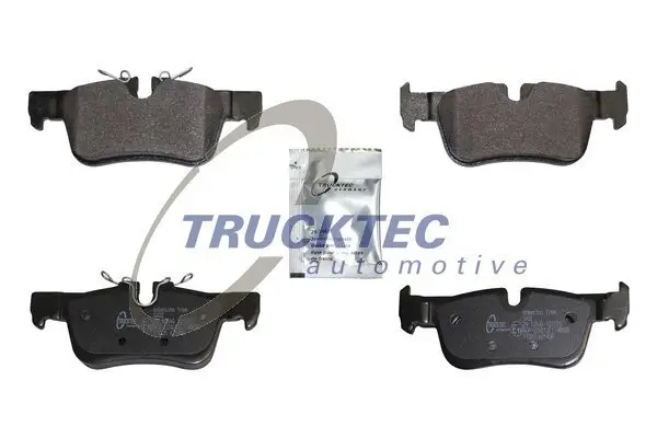 Bremsbelagsatz, Scheibenbremse Hinterachse TRUCKTEC AUTOMOTIVE 08.35.265