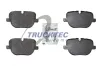 Bremsbelagsatz, Scheibenbremse Hinterachse TRUCKTEC AUTOMOTIVE 22.35.122 Bild Bremsbelagsatz, Scheibenbremse Hinterachse TRUCKTEC AUTOMOTIVE 22.35.122