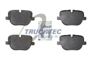 Bremsbelagsatz, Scheibenbremse Hinterachse TRUCKTEC AUTOMOTIVE 22.35.122