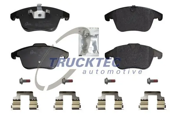 Bremsbelagsatz, Scheibenbremse Vorderachse TRUCKTEC AUTOMOTIVE 22.35.128