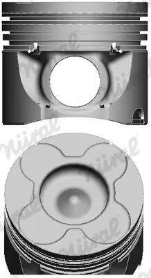 Kolben NÜRAL 87-102800-10 Bild Kolben NÜRAL 87-102800-10