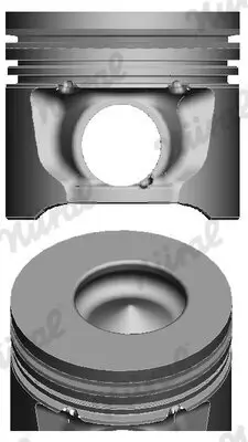 Kolben NÜRAL 87-107000-10