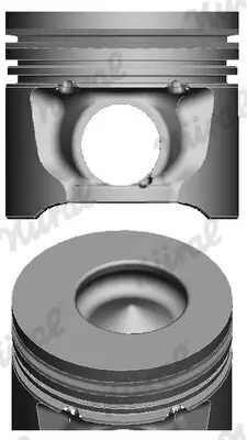 Kolben NÜRAL 87-107007-10