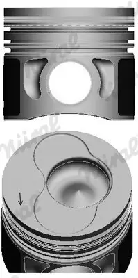Kolben für Zylinder 3 für Zylinder 4 NÜRAL 87-114900-35 Bild Kolben für Zylinder 3 für Zylinder 4 NÜRAL 87-114900-35
