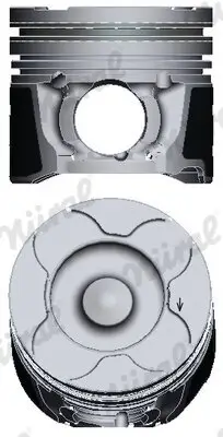 Kolben NÜRAL 87-126007-00