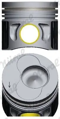 Kolben für Zylinder 3 für Zylinder 4 NÜRAL 87-139507-20
