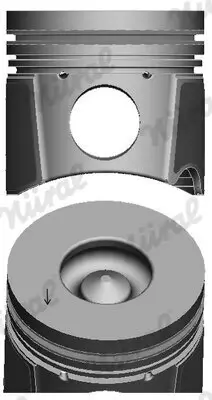 Kolben NÜRAL 87-140007-00