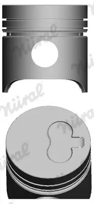 Kolben NÜRAL 87-318700-10 Bild Kolben NÜRAL 87-318700-10