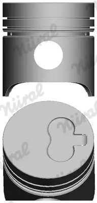 Kolben NÜRAL 87-318706-10 Bild Kolben NÜRAL 87-318706-10