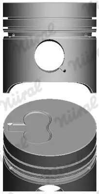 Kolben NÜRAL 87-318710-30