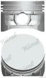 Kolben NÜRAL 87-433500-00