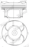 Kolben NÜRAL 87-434600-00
