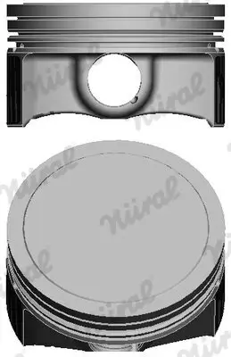 Kolben NÜRAL 87-435507-00 Bild Kolben NÜRAL 87-435507-00